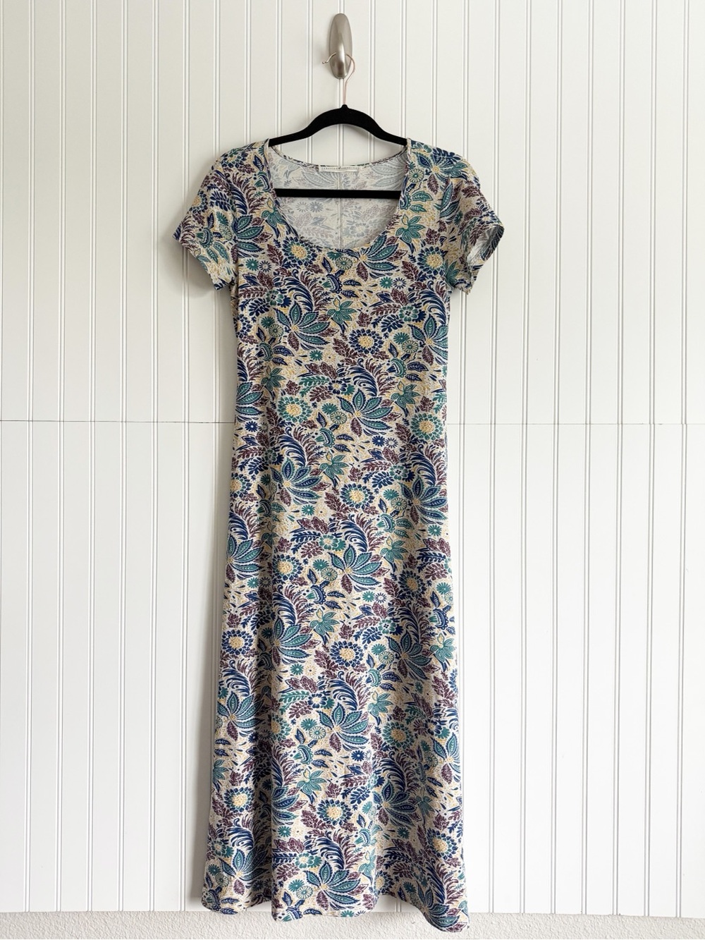 Peruvian Connection XS Floral Maxi Dress